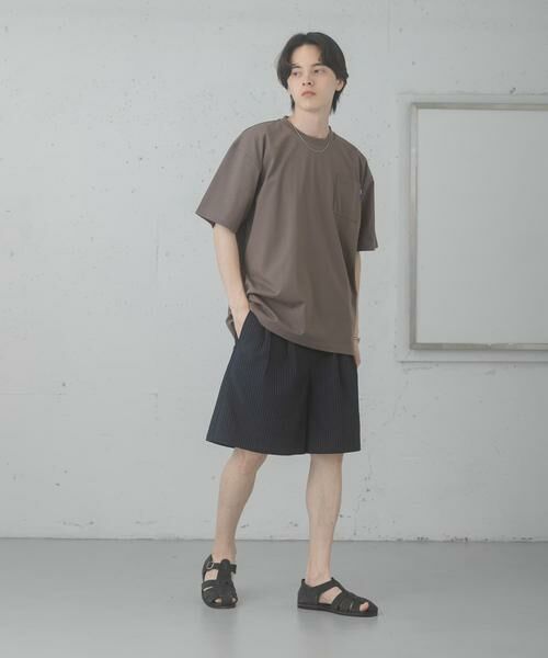 SENSE OF PLACE by URBAN RESEARCH / センスオブプレイス バイ アーバンリサーチ Tシャツ | 『UR TECH ひやサラクール』リラックスポケットTシャツ | 詳細18