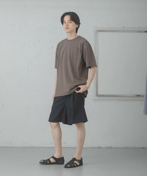 SENSE OF PLACE by URBAN RESEARCH / センスオブプレイス バイ アーバンリサーチ Tシャツ | 『UR TECH ひやサラクール』リラックスポケットTシャツ | 詳細19