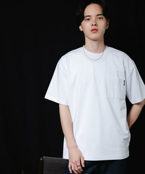SENSE OF PLACE by URBAN RESEARCH / センスオブプレイス バイ アーバンリサーチ Tシャツ | 『UR TECH ひやサラクール』リラックスポケットTシャツ | 詳細24