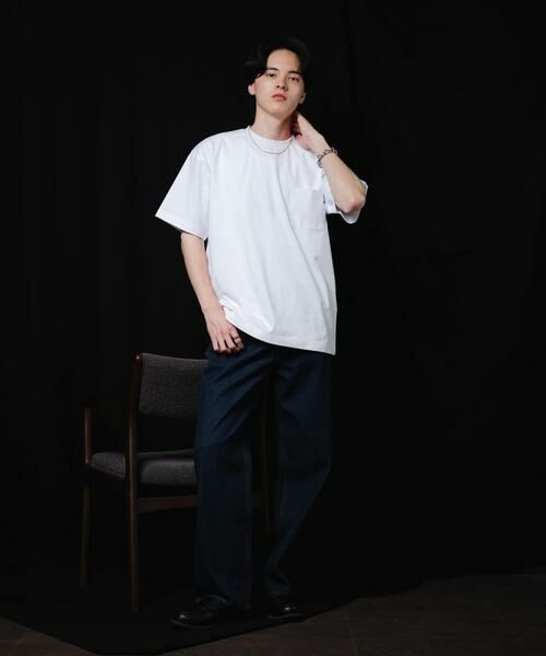 SENSE OF PLACE by URBAN RESEARCH / センスオブプレイス バイ アーバンリサーチ Tシャツ | 『UR TECH ひやサラクール』リラックスポケットTシャツ | 詳細25