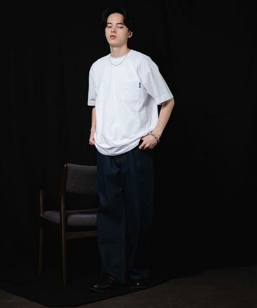 SENSE OF PLACE by URBAN RESEARCH / センスオブプレイス バイ アーバンリサーチ Tシャツ | 『UR TECH ひやサラクール』リラックスポケットTシャツ | 詳細26
