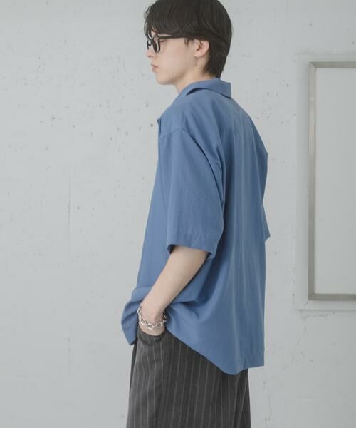 SENSE OF PLACE by URBAN RESEARCH / センスオブプレイス バイ アーバンリサーチ シャツ・ブラウス | 『接触冷感/速乾』スパンブロードプルオーバーシャツ | 詳細4