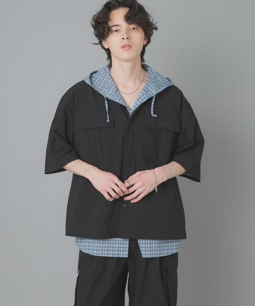 SENSE OF PLACE by URBAN RESEARCH / センスオブプレイス バイ アーバンリサーチ シャツ・ブラウス | 『別注』Converse×SENSE OF PLACE　JACK PURCELLショートスリーブシャツ | 詳細1