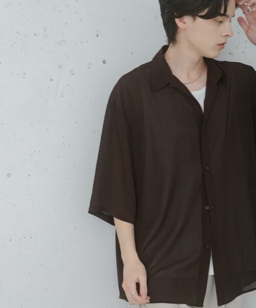 SENSE OF PLACE by URBAN RESEARCH / センスオブプレイス バイ アーバンリサーチ シャツ・ブラウス | シアーヨウリュウエクストラルーズシャツ | 詳細1