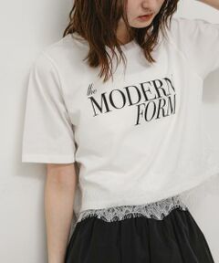 SENSE OF PLACE by URBAN RESEARCH / センスオブプレイス バイ アーバンリサーチ Tシャツ | クロップドレースロゴTシャツ(半袖)