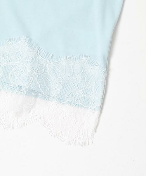 SENSE OF PLACE by URBAN RESEARCH / センスオブプレイス バイ アーバンリサーチ Tシャツ | クロップドレースロゴTシャツ(半袖) | 詳細8