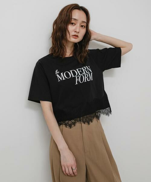 SENSE OF PLACE by URBAN RESEARCH / センスオブプレイス バイ アーバンリサーチ Tシャツ | クロップドレースロゴTシャツ(半袖) | 詳細18