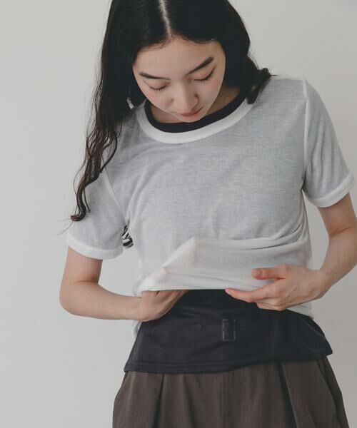 SENSE OF PLACE by URBAN RESEARCH / センスオブプレイス バイ アーバンリサーチ Tシャツ | 2pパックシアーTシャツ | 詳細1
