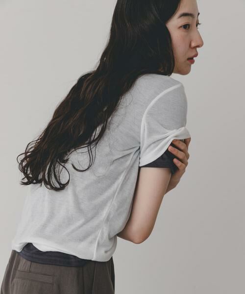 SENSE OF PLACE by URBAN RESEARCH / センスオブプレイス バイ アーバンリサーチ Tシャツ | 2pパックシアーTシャツ | 詳細2