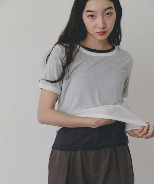 SENSE OF PLACE by URBAN RESEARCH / センスオブプレイス バイ アーバンリサーチ Tシャツ | 2pパックシアーTシャツ（その他1）