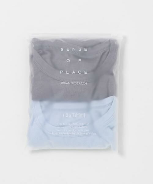 SENSE OF PLACE by URBAN RESEARCH / センスオブプレイス バイ アーバンリサーチ Tシャツ | 2pパックシアーTシャツ | 詳細19