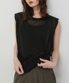 SENSE OF PLACE by URBAN RESEARCH / センスオブプレイス バイ アーバンリサーチ ニット・セーター | 『洗濯可』シルクミックスショルダータックセーター