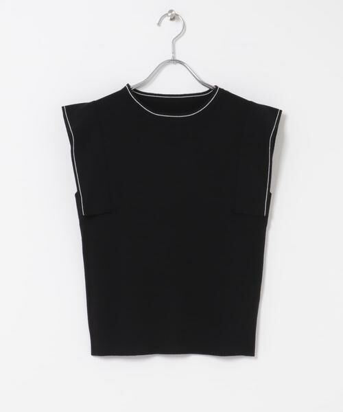 SENSE OF PLACE by URBAN RESEARCH / センスオブプレイス バイ アーバンリサーチ ニット・セーター | 『洗濯可』パネルスリーブノースリセーター | 詳細15