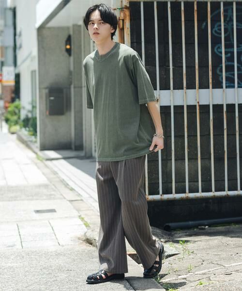 SENSE OF PLACE by URBAN RESEARCH / センスオブプレイス バイ アーバンリサーチ Tシャツ | フェードルーズクルーネックショートスリーブ Tシャツ | 詳細11