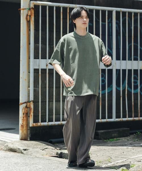SENSE OF PLACE by URBAN RESEARCH / センスオブプレイス バイ アーバンリサーチ Tシャツ | フェードルーズクルーネックショートスリーブ Tシャツ | 詳細12