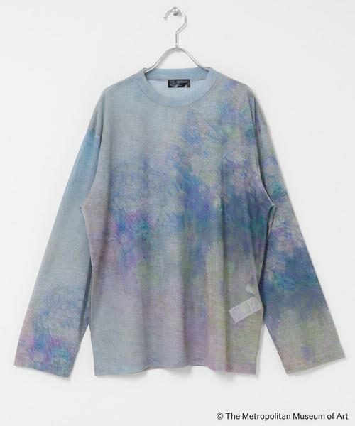 SENSE OF PLACE by URBAN RESEARCH / センスオブプレイス バイ アーバンリサーチ Tシャツ | 『別注』The Met×SENSE OF PLACE　シアーロングTシャツ(モネ) | 詳細1