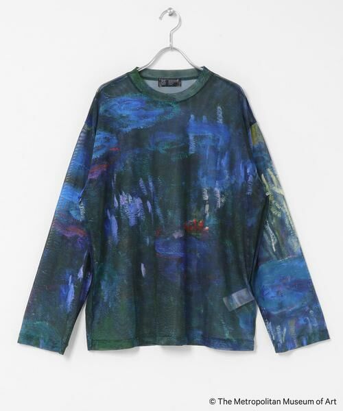 SENSE OF PLACE by URBAN RESEARCH / センスオブプレイス バイ アーバンリサーチ Tシャツ | 『別注』The Met×SENSE OF PLACE　シアーロングTシャツ(モネ) | 詳細8