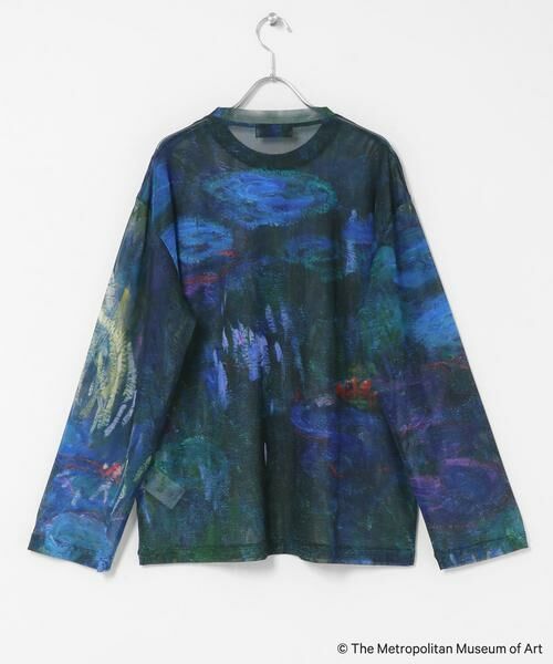 SENSE OF PLACE by URBAN RESEARCH / センスオブプレイス バイ アーバンリサーチ Tシャツ | 『別注』The Met×SENSE OF PLACE　シアーロングTシャツ(モネ) | 詳細9