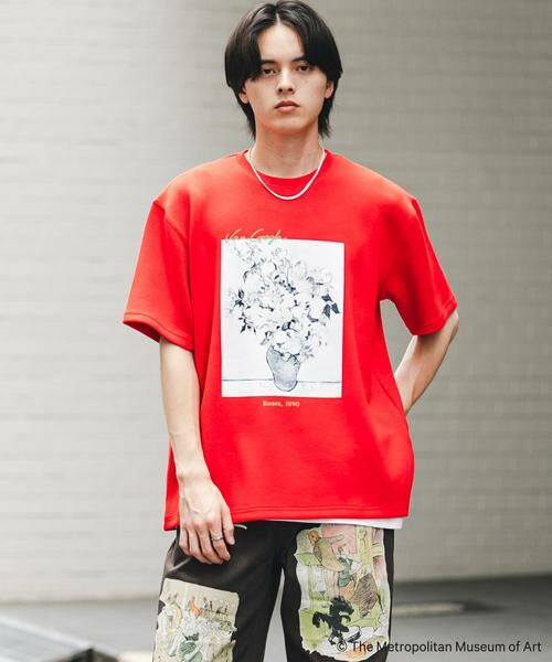 SENSE OF PLACE by URBAN RESEARCH / センスオブプレイス バイ アーバンリサーチ Tシャツ | 『別注』『イージーケア/接触冷感』The Met×SENSE OF PLACE　S/S T-SHIRTS(Gogh)A | 詳細2