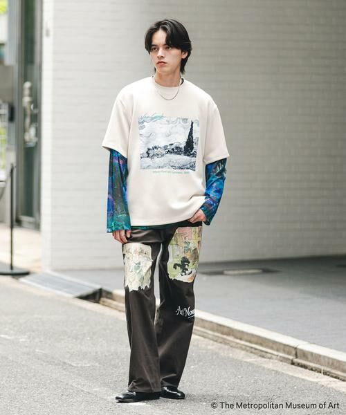 SENSE OF PLACE by URBAN RESEARCH / センスオブプレイス バイ アーバンリサーチ Tシャツ | 『別注』『イージーケア/接触冷感』The Met×SENSE OF PLACE　S/S T-SHIRTS(Gogh)B | 詳細10