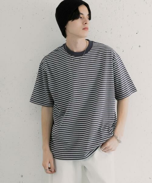 SENSE OF PLACE by URBAN RESEARCH / センスオブプレイス バイ アーバンリサーチ Tシャツ | マルチボーダーショートスリーブTシャツ | 詳細11