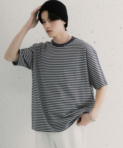 SENSE OF PLACE by URBAN RESEARCH / センスオブプレイス バイ アーバンリサーチ Tシャツ | マルチボーダーショートスリーブTシャツ | 詳細12