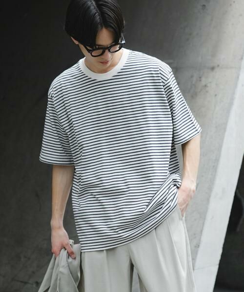 SENSE OF PLACE by URBAN RESEARCH / センスオブプレイス バイ アーバンリサーチ Tシャツ | マルチボーダーショートスリーブTシャツ | 詳細17
