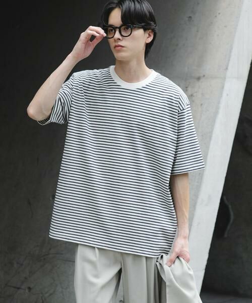 SENSE OF PLACE by URBAN RESEARCH / センスオブプレイス バイ アーバンリサーチ Tシャツ | マルチボーダーショートスリーブTシャツ | 詳細21