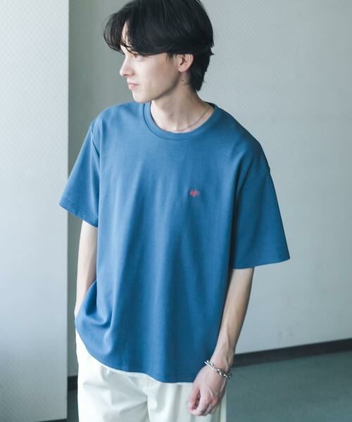 SENSE OF PLACE by URBAN RESEARCH / センスオブプレイス バイ アーバンリサーチ Tシャツ | ワンポイントシシュウロゴTシャツ | 詳細1