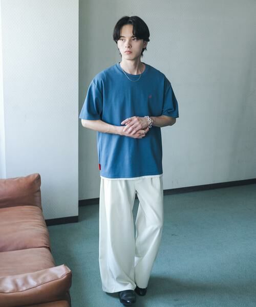 SENSE OF PLACE by URBAN RESEARCH / センスオブプレイス バイ アーバンリサーチ Tシャツ | ワンポイントシシュウロゴTシャツ | 詳細3
