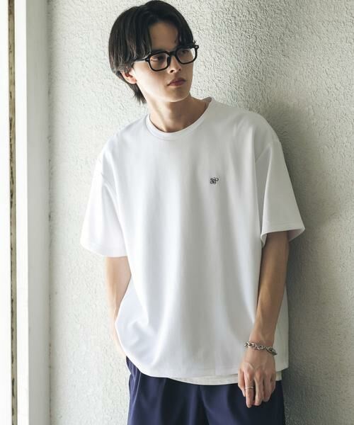 SENSE OF PLACE by URBAN RESEARCH / センスオブプレイス バイ アーバンリサーチ Tシャツ | ワンポイントシシュウロゴTシャツ | 詳細9