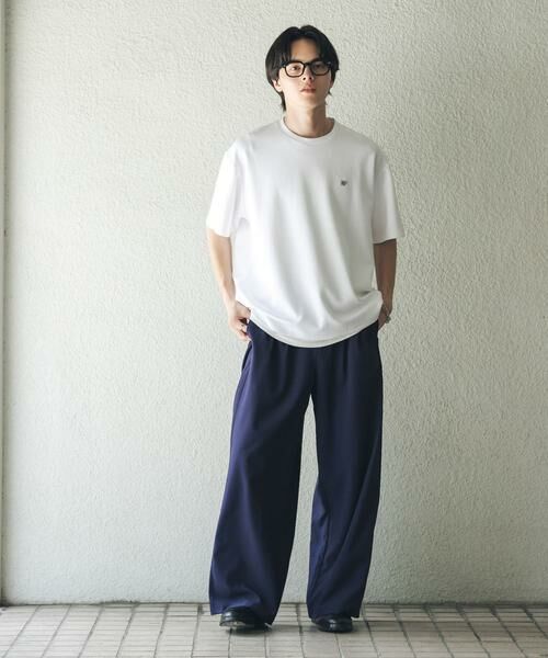 SENSE OF PLACE by URBAN RESEARCH / センスオブプレイス バイ アーバンリサーチ Tシャツ | ワンポイントシシュウロゴTシャツ | 詳細10