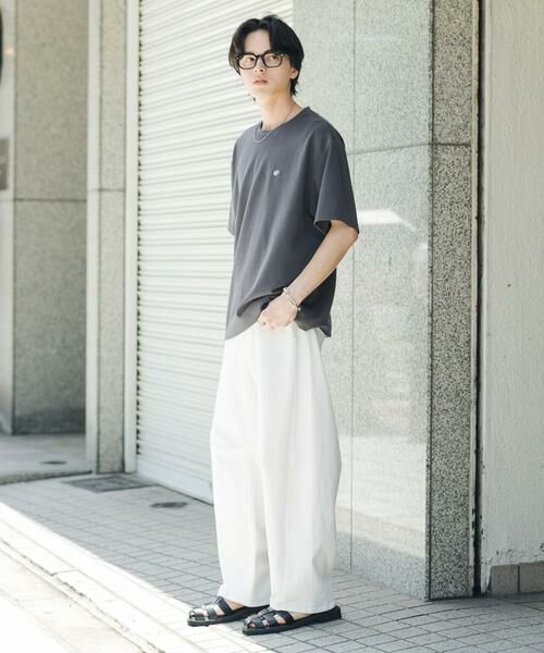 SENSE OF PLACE by URBAN RESEARCH / センスオブプレイス バイ アーバンリサーチ Tシャツ | ワンポイントシシュウロゴTシャツ | 詳細23