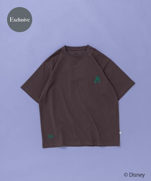 SENSE OF PLACE by URBAN RESEARCH / センスオブプレイス バイ アーバンリサーチ Tシャツ | 別注/Disney/グラフィックTシャツB（ブラウン）