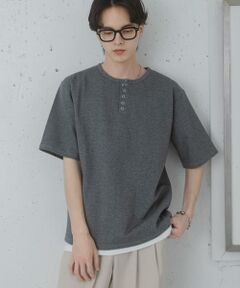 SENSE OF PLACE by URBAN RESEARCH / センスオブプレイス バイ アーバンリサーチ Tシャツ | アソートヘンリーネックショートスリーブTシャツ