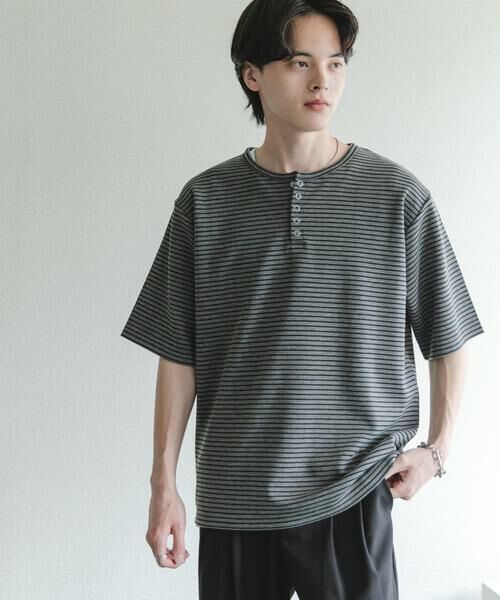 SENSE OF PLACE by URBAN RESEARCH / センスオブプレイス バイ アーバンリサーチ Tシャツ | アソートヘンリーネックショートスリーブTシャツ | 詳細27