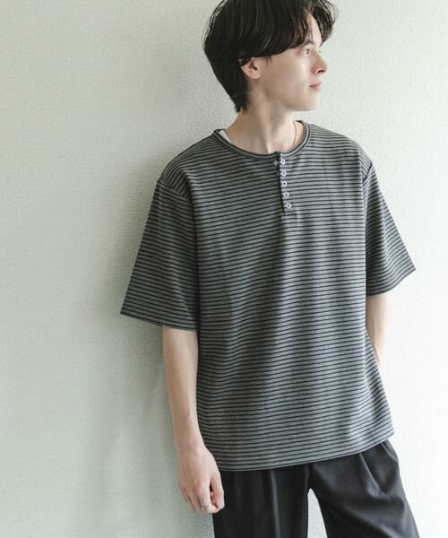 SENSE OF PLACE by URBAN RESEARCH / センスオブプレイス バイ アーバンリサーチ Tシャツ | アソートヘンリーネックショートスリーブTシャツ | 詳細28