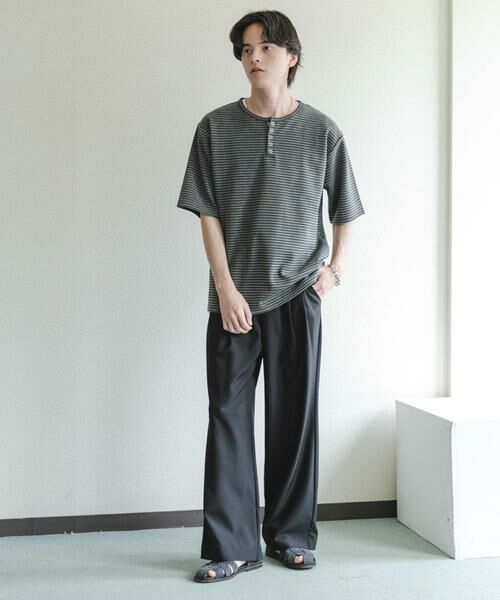 SENSE OF PLACE by URBAN RESEARCH / センスオブプレイス バイ アーバンリサーチ Tシャツ | アソートヘンリーネックショートスリーブTシャツ | 詳細30