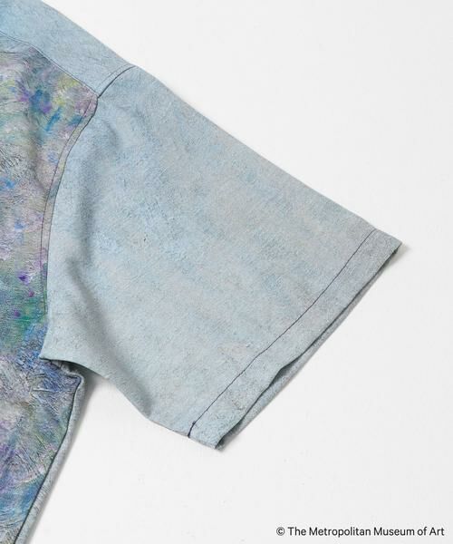 SENSE OF PLACE by URBAN RESEARCH / センスオブプレイス バイ アーバンリサーチ シャツ・ブラウス | 『別注』The Met×SENSE OF PLACE　ショートスリーブ シャツ(モネ) | 詳細2
