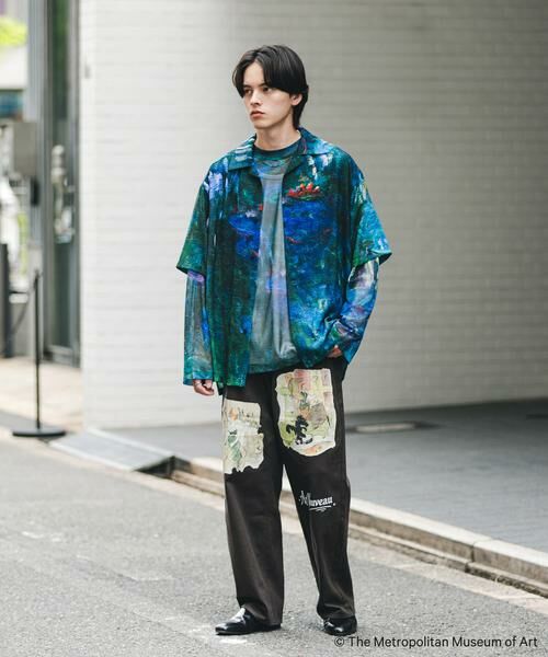 SENSE OF PLACE by URBAN RESEARCH / センスオブプレイス バイ アーバンリサーチ シャツ・ブラウス | 『別注』The Met×SENSE OF PLACE　ショートスリーブ シャツ(モネ) | 詳細10