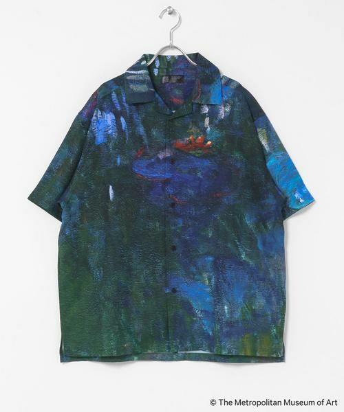 SENSE OF PLACE by URBAN RESEARCH / センスオブプレイス バイ アーバンリサーチ シャツ・ブラウス | 『別注』The Met×SENSE OF PLACE　ショートスリーブ シャツ(モネ) | 詳細12