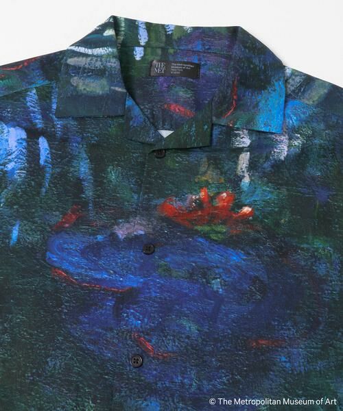 SENSE OF PLACE by URBAN RESEARCH / センスオブプレイス バイ アーバンリサーチ シャツ・ブラウス | 『別注』The Met×SENSE OF PLACE　ショートスリーブ シャツ(モネ) | 詳細13