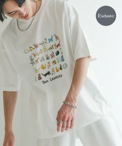 SENSE OF PLACE by URBAN RESEARCH / センスオブプレイス バイ アーバンリサーチ Tシャツ | 『別注』Ben Lenovitz×SENSE OF PLACE　SHORT-SLEEVE T-SHIRTS