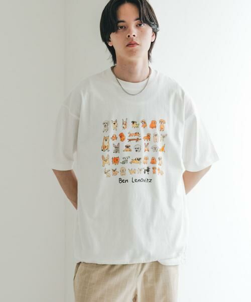 SENSE OF PLACE by URBAN RESEARCH / センスオブプレイス バイ アーバンリサーチ Tシャツ | 『別注』Ben Lenovitz×SENSE OF PLACE　SHORT-SLEEVE T-SHIRTS | 詳細3