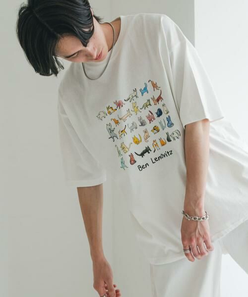 SENSE OF PLACE by URBAN RESEARCH / センスオブプレイス バイ アーバンリサーチ Tシャツ | 『別注』Ben Lenovitz×SENSE OF PLACE　SHORT-SLEEVE T-SHIRTS | 詳細10