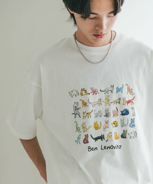 SENSE OF PLACE by URBAN RESEARCH / センスオブプレイス バイ アーバンリサーチ Tシャツ | 『別注』Ben Lenovitz×SENSE OF PLACE　SHORT-SLEEVE T-SHIRTS | 詳細11