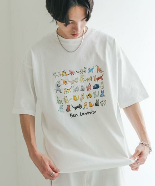 SENSE OF PLACE by URBAN RESEARCH / センスオブプレイス バイ アーバンリサーチ Tシャツ | 『別注』Ben Lenovitz×SENSE OF PLACE　SHORT-SLEEVE T-SHIRTS | 詳細12