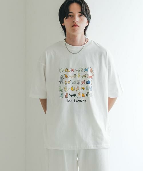 SENSE OF PLACE by URBAN RESEARCH / センスオブプレイス バイ アーバンリサーチ Tシャツ | 『別注』Ben Lenovitz×SENSE OF PLACE　SHORT-SLEEVE T-SHIRTS | 詳細16