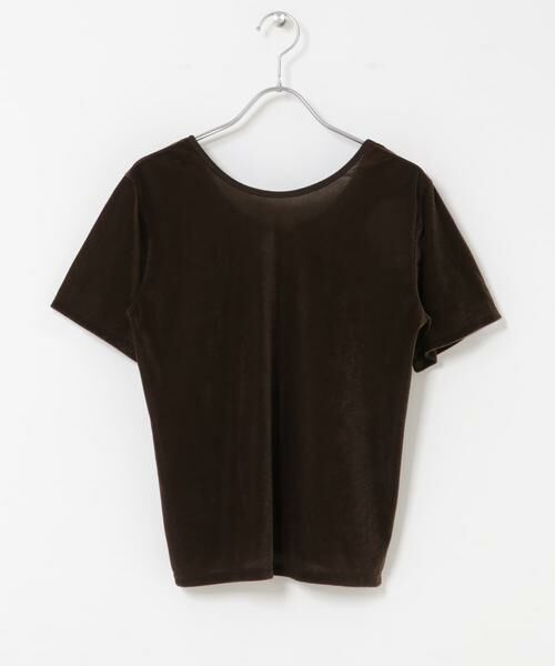 SENSE OF PLACE by URBAN RESEARCH / センスオブプレイス バイ アーバンリサーチ Tシャツ | 2WAYシシュウベロアTシャツ | 詳細5