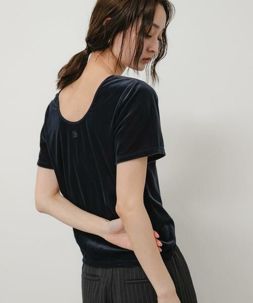 SENSE OF PLACE by URBAN RESEARCH / センスオブプレイス バイ アーバンリサーチ Tシャツ | 2WAYシシュウベロアTシャツ | 詳細12